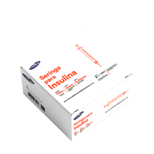 Seringa 1 ml com Agulha 31G cx com 100 und – Cepalab