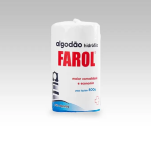 Algodão Hidrófilo 500 gr – Farol