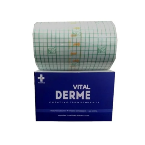 Curativo Filme Transparente Rolo Vital Derme – JoãoMed