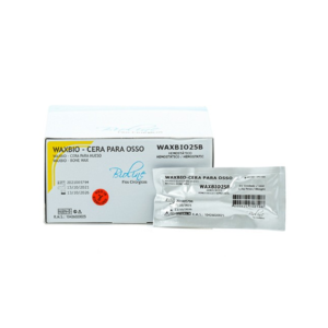 WaxBio - Cera para Osso Hemostático Cirúrgico Estéril caixa com 12 – Bioline