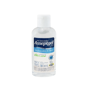 Álcool Gel com Aloe Vera para Bolsa 52g - Asseptgel