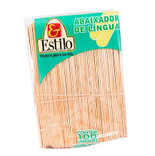 Abaixador de Língua Não Estéril