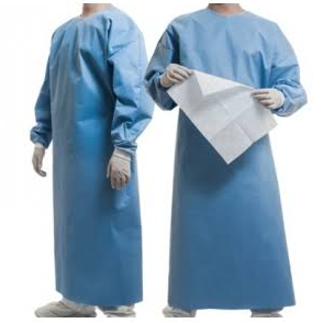 Avental Cirúrgico de Proteção Total LC (Laminado/Impermeável) G com Toalha Estéril