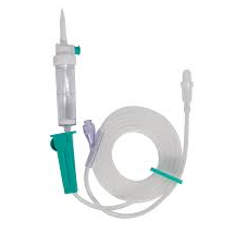 Equipo Macrogotas com Filtro e Injetor Lateral Luer Slip
