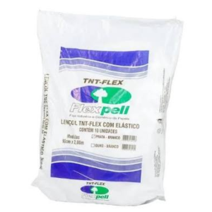 Lençol Descartável TNT Branco 20 Gramatura C/ Elástico